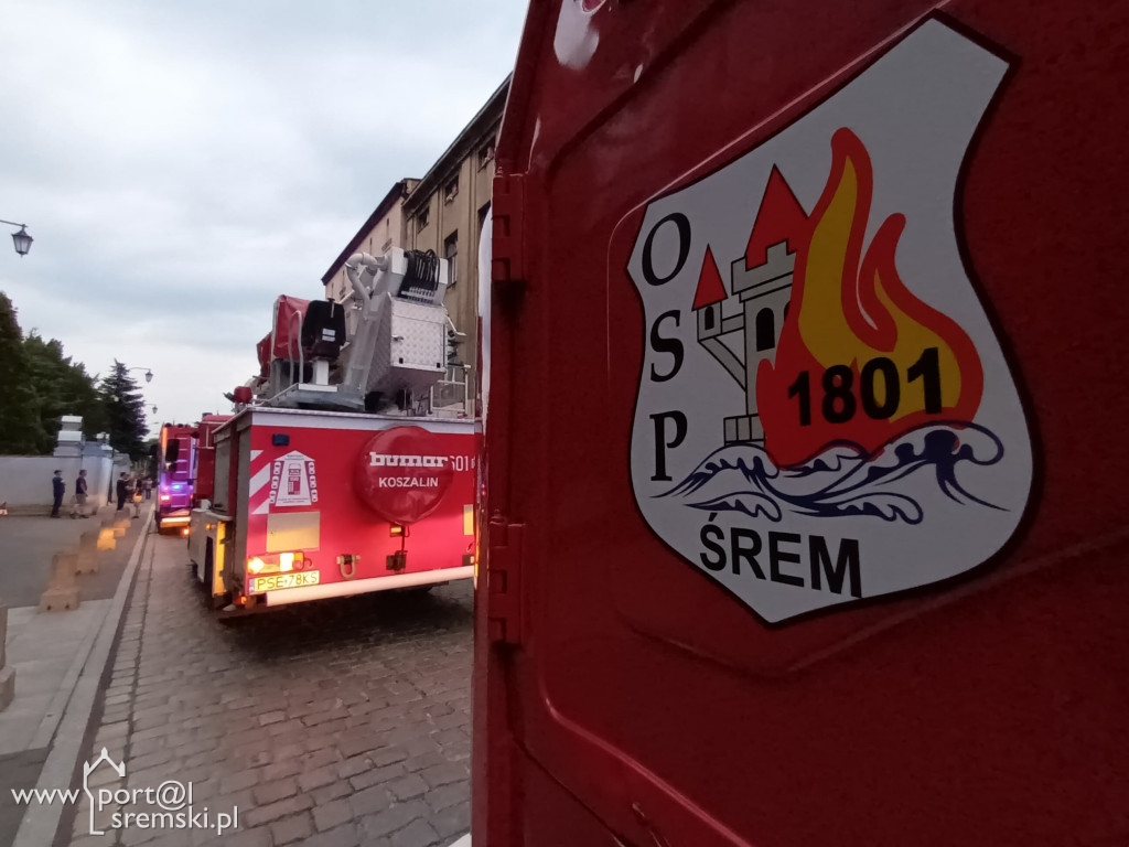 Zadymienie ul. Poznańska