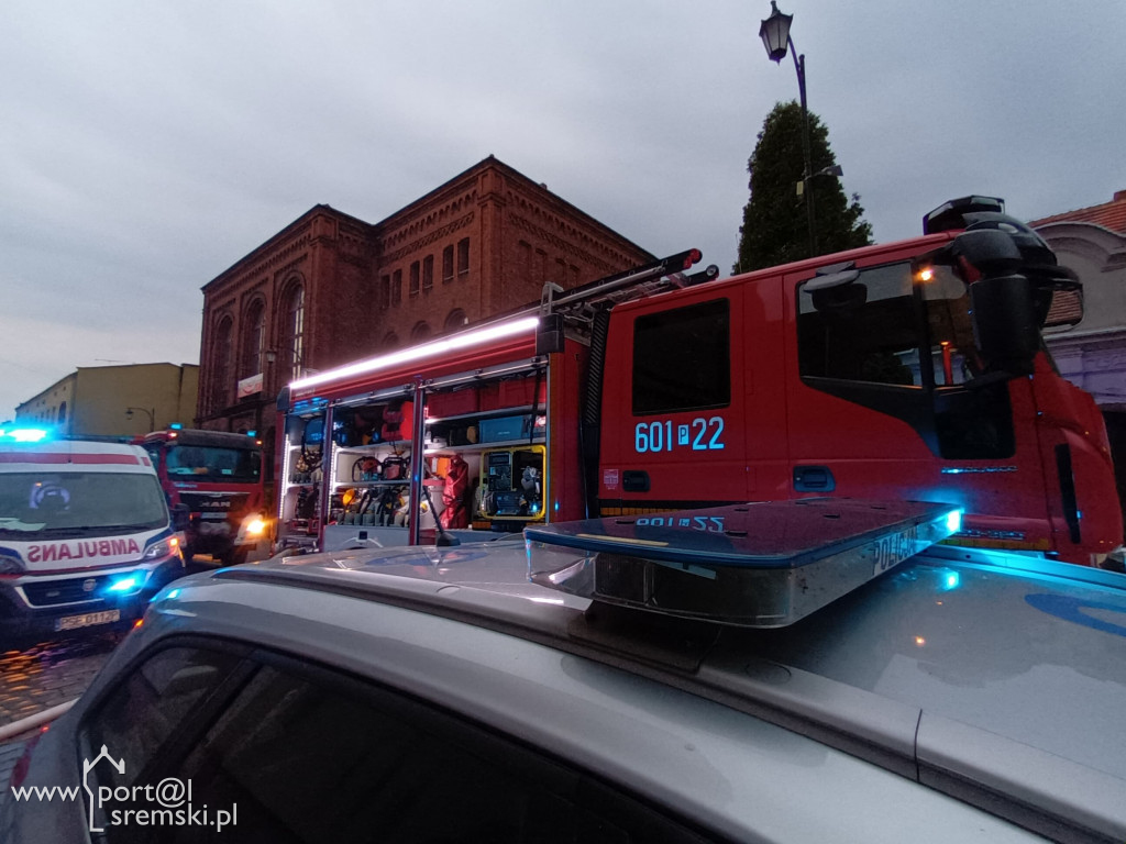 Zadymienie ul. Poznańska