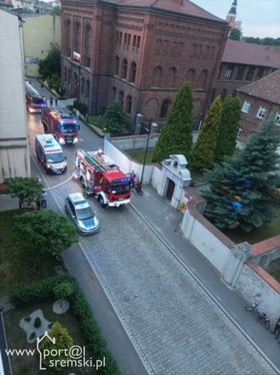 Zadymienie ul. Poznańska