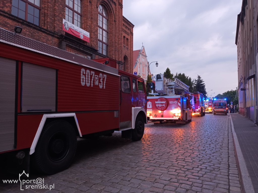 Zadymienie ul. Poznańska