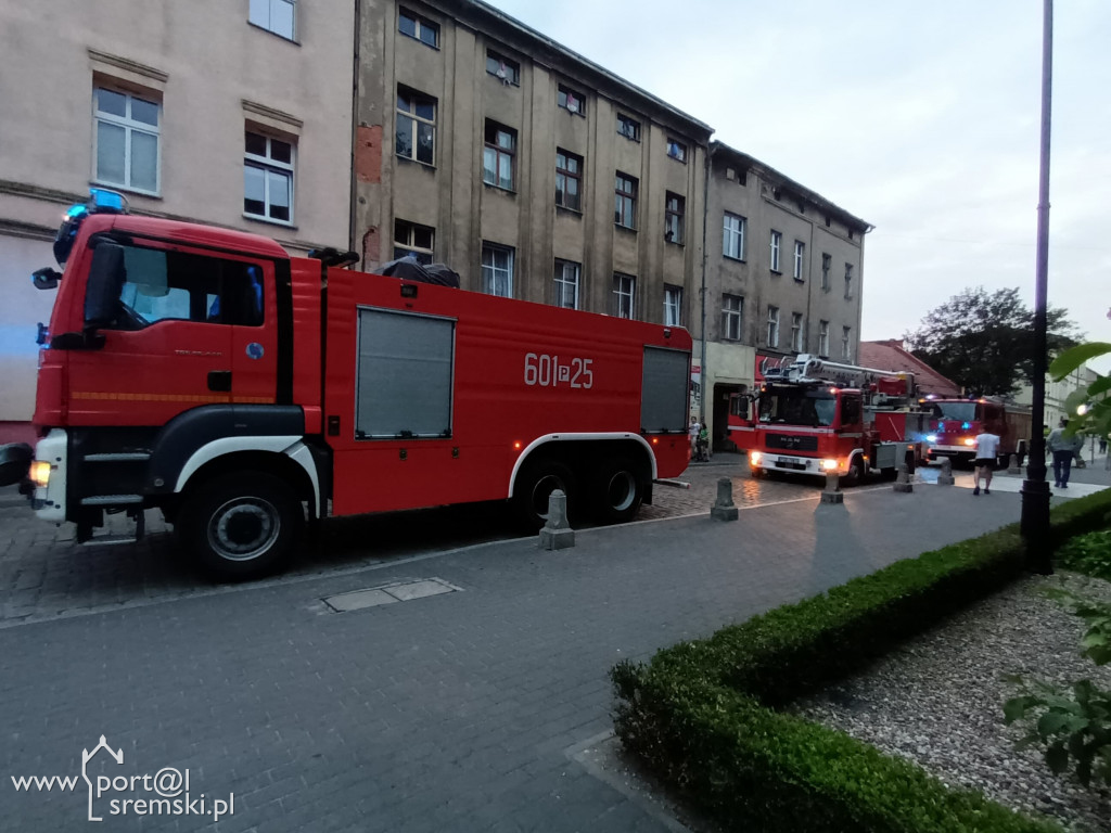 Zadymienie ul. Poznańska