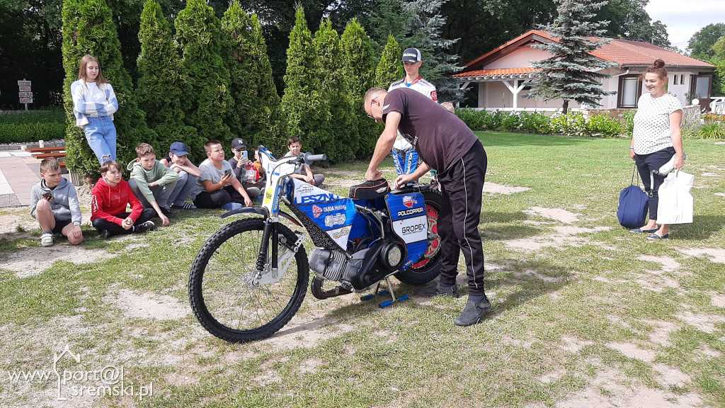 Spotkanie z żużlowcem