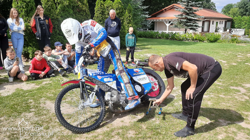 Spotkanie z żużlowcem