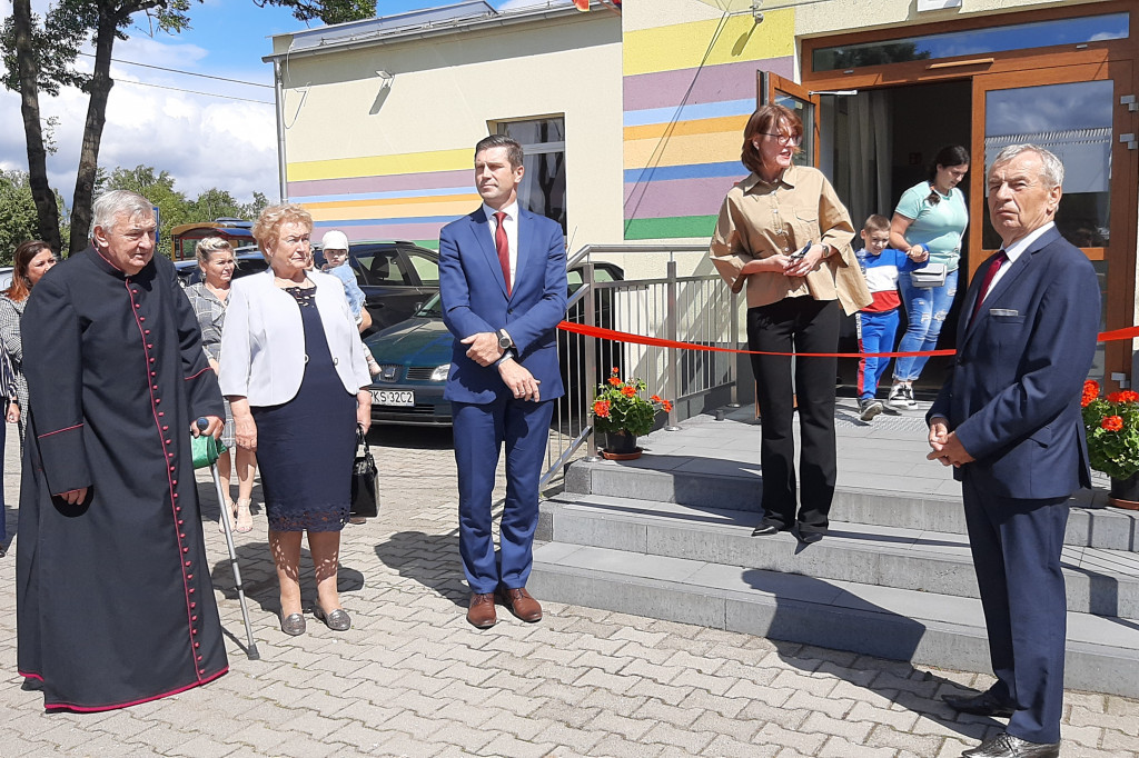 Oddanie  świetlicy w Bielewie