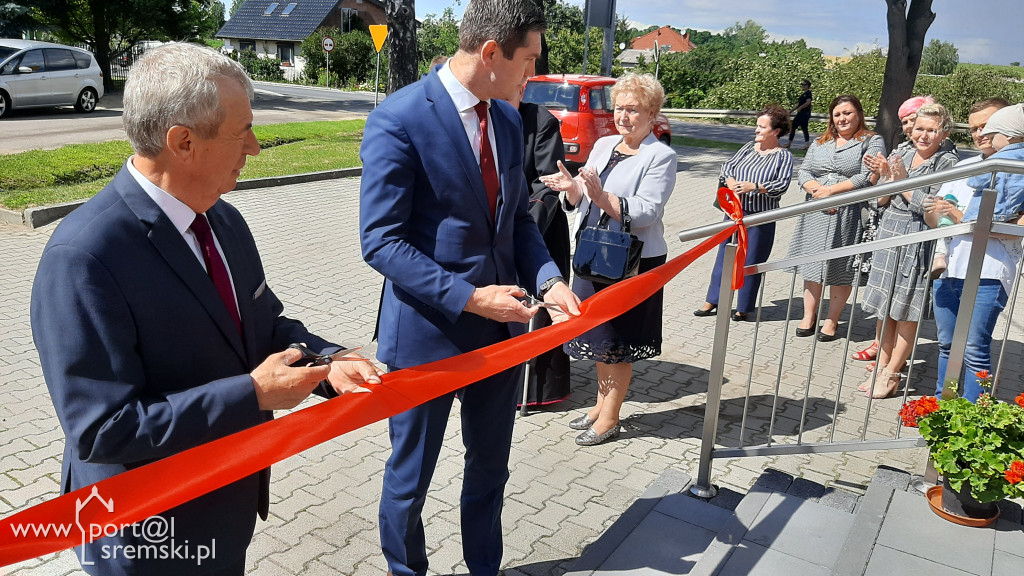 Oddanie  świetlicy w Bielewie