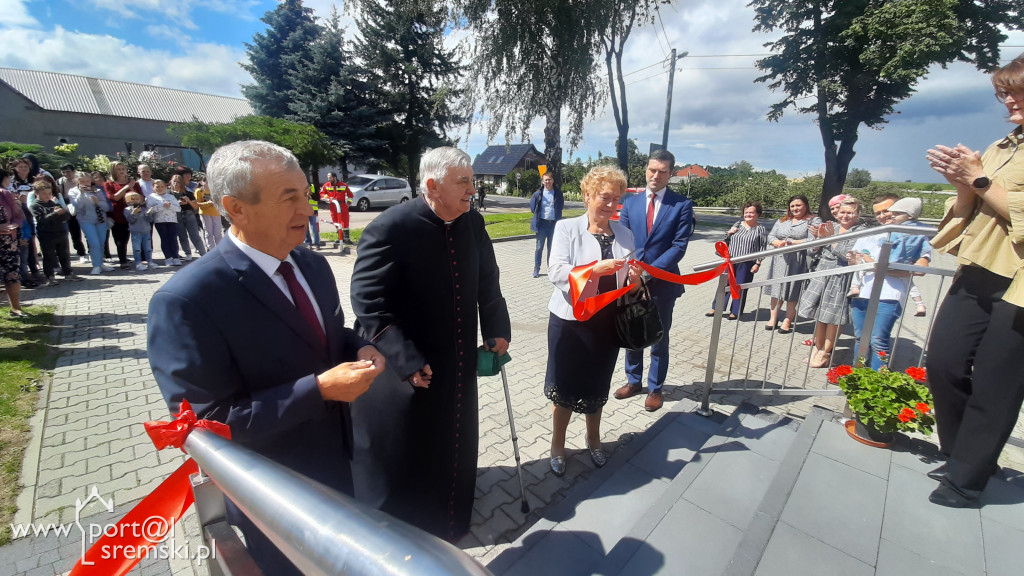 Oddanie  świetlicy w Bielewie