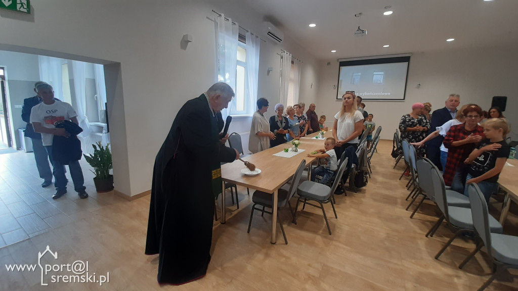 Oddanie  świetlicy w Bielewie