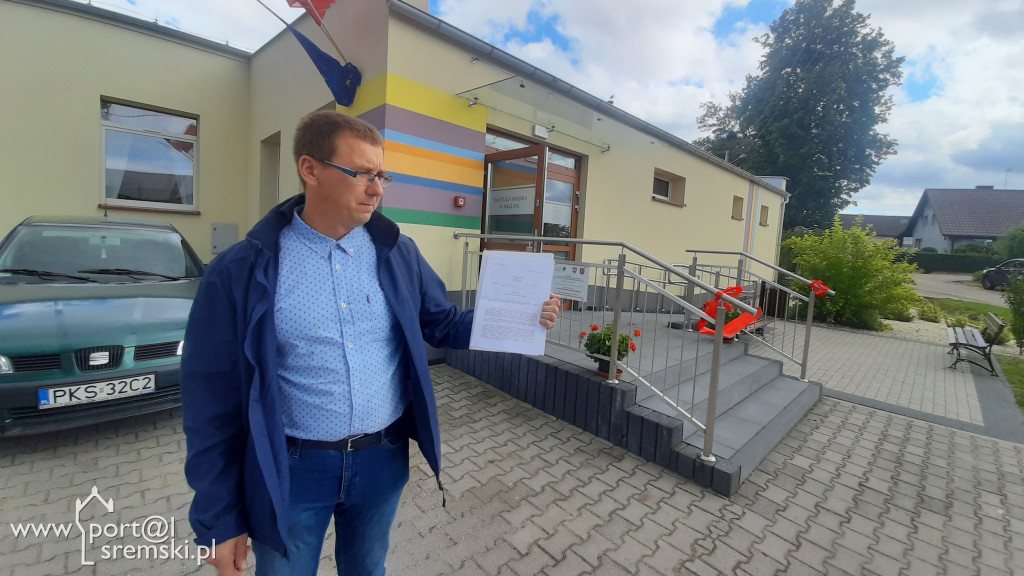 Oddanie  świetlicy w Bielewie