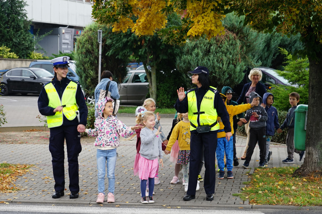 Akcja policji - Pomachaj kierowcy w Śremie