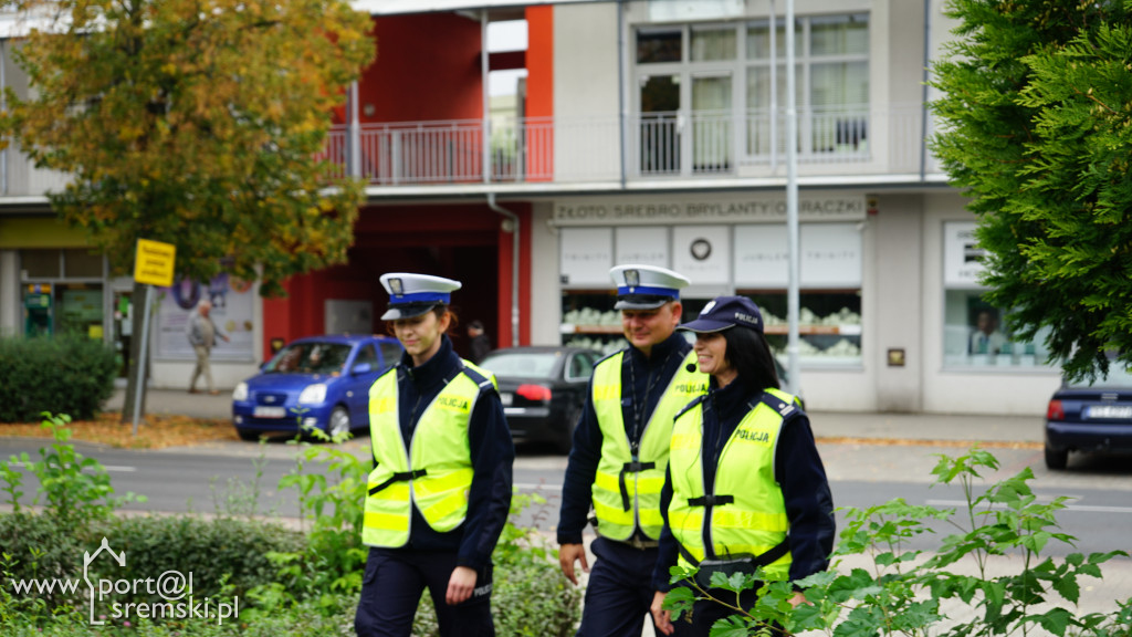Akcja policji - Pomachaj kierowcy w Śremie