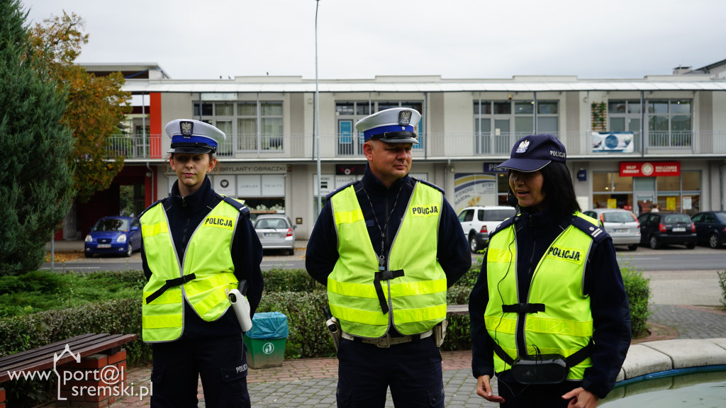 Akcja policji - Pomachaj kierowcy w Śremie