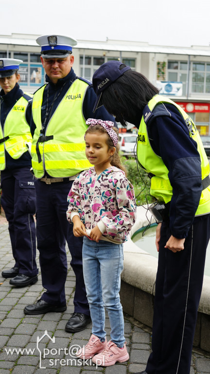 Akcja policji - Pomachaj kierowcy w Śremie