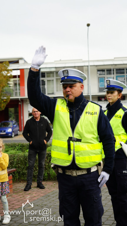 Akcja policji - Pomachaj kierowcy w Śremie