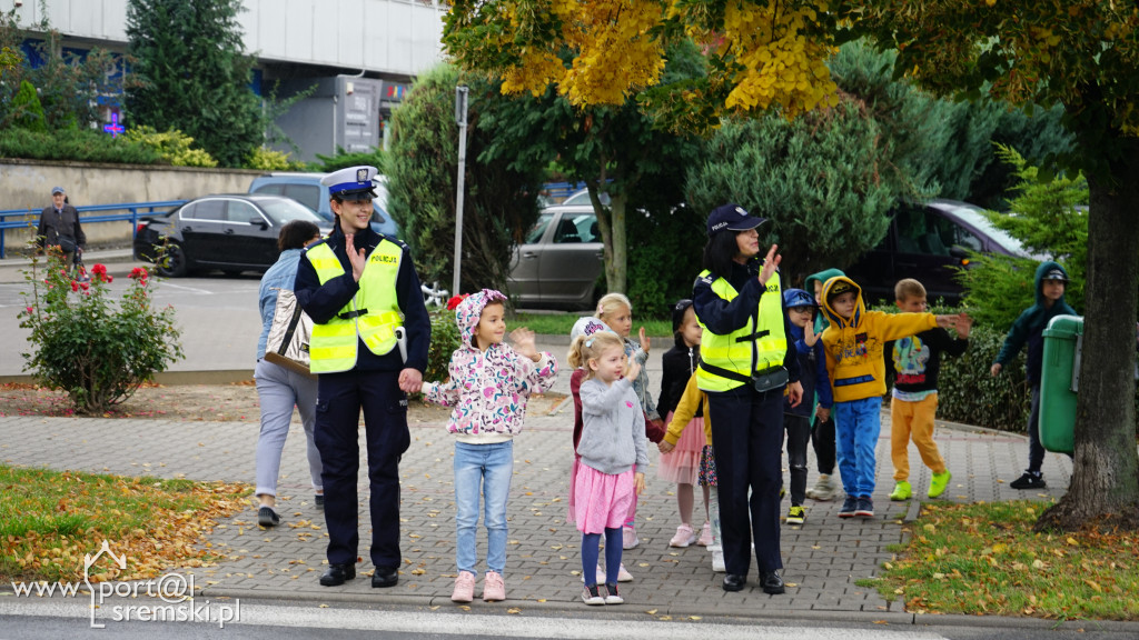 Akcja policji - Pomachaj kierowcy w Śremie