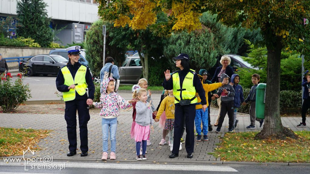 Akcja policji - Pomachaj kierowcy w Śremie