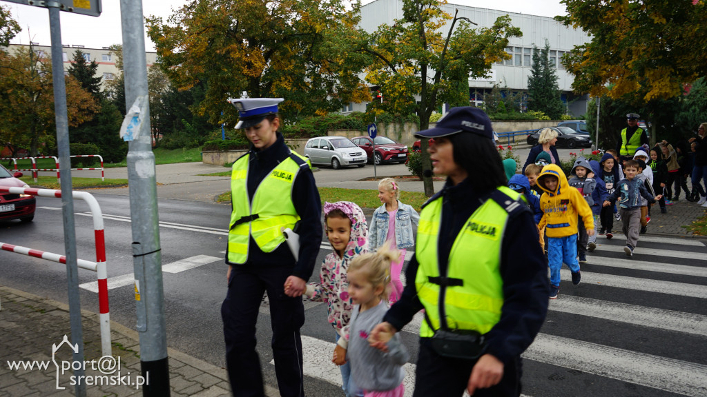 Akcja policji - Pomachaj kierowcy w Śremie