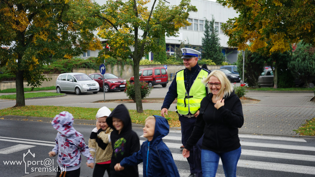 Akcja policji - Pomachaj kierowcy w Śremie