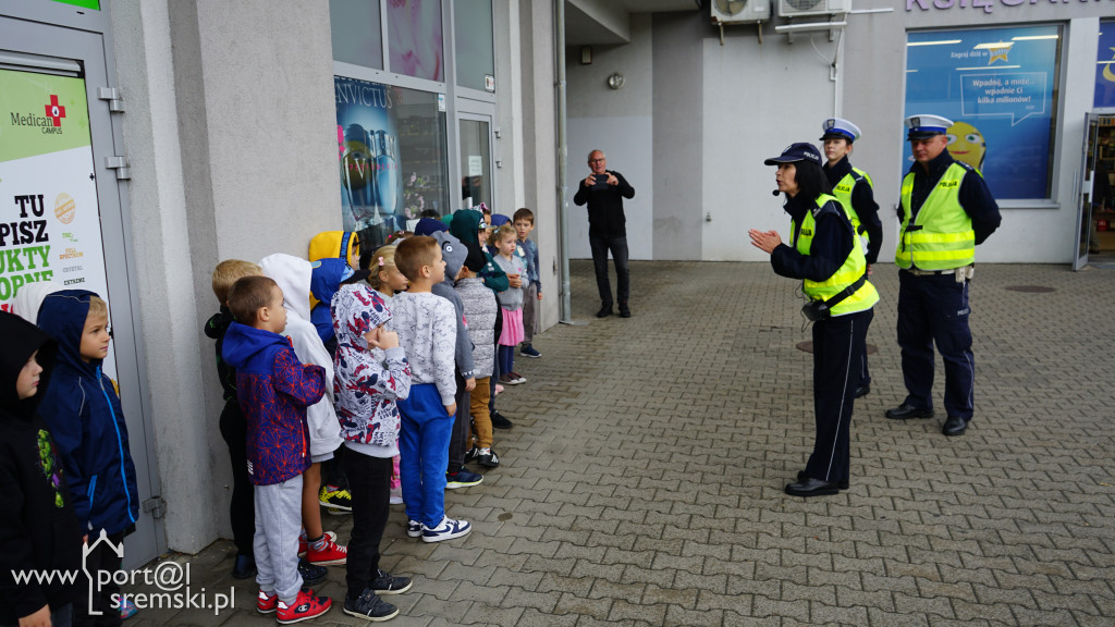 Akcja policji - Pomachaj kierowcy w Śremie