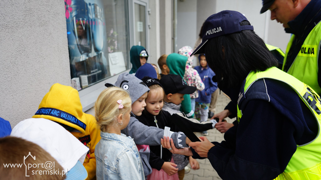 Akcja policji - Pomachaj kierowcy w Śremie