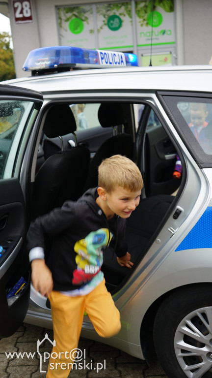 Akcja policji - Pomachaj kierowcy w Śremie