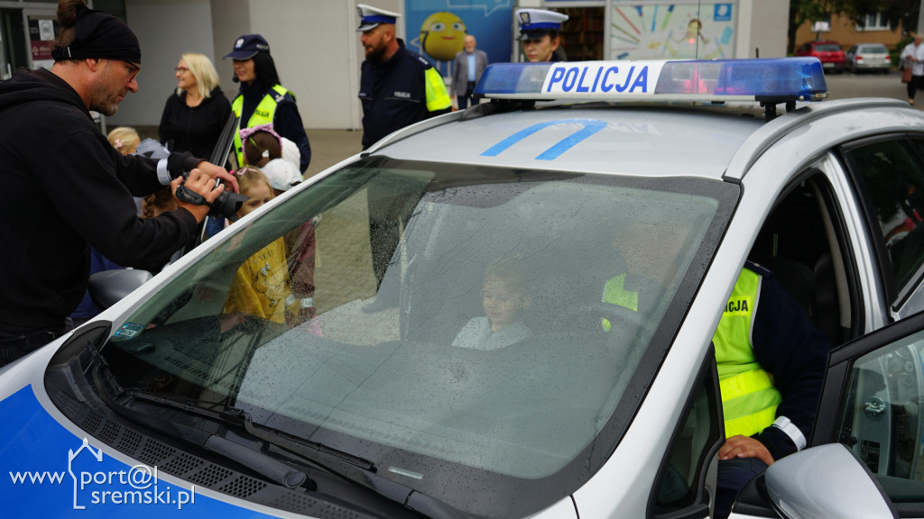 Akcja policji - Pomachaj kierowcy w Śremie