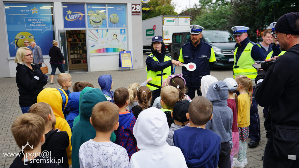 Akcja policji - Pomachaj kierowcy w Śremie