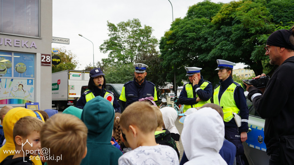 Akcja policji - Pomachaj kierowcy w Śremie