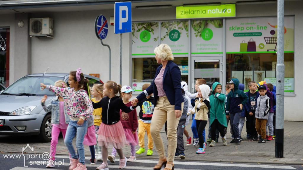 Akcja policji - Pomachaj kierowcy w Śremie