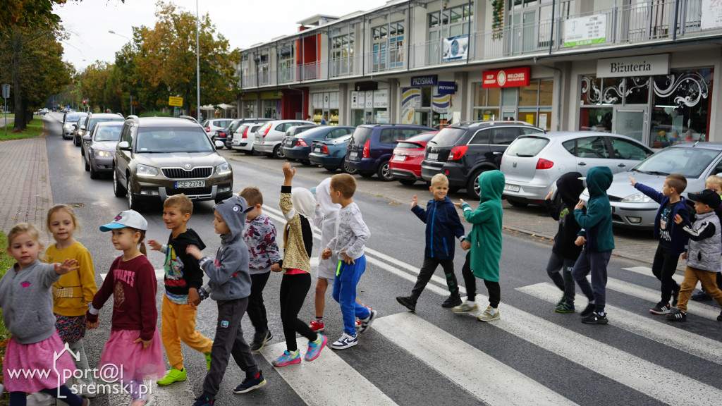 Akcja policji - Pomachaj kierowcy w Śremie