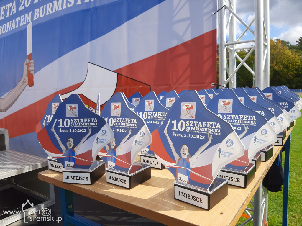 Wystartowała Sztafeta 20 Października pod patronatem Burmistrza  Śremu.
