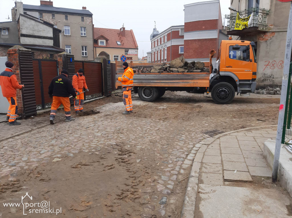 Remont ulic w prawobrzeżnej części Śremu