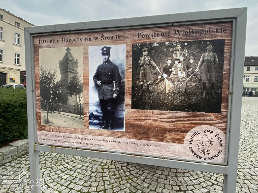 Wystawa 110-lecie harcerstwa w Śremie
