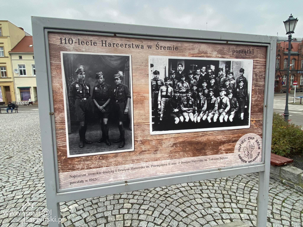 Wystawa 110-lecie harcerstwa w Śremie