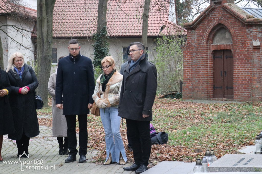 Odsłonięcie nagrobka Józefa Wybickiego w Brodnicy