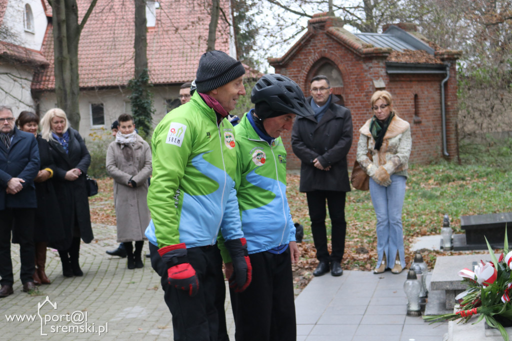 Odsłonięcie nagrobka Józefa Wybickiego w Brodnicy