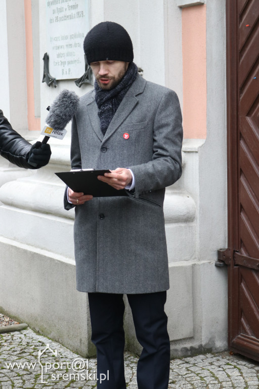 Odsłonięcie tablicy ks. Mieczysława Matuszka