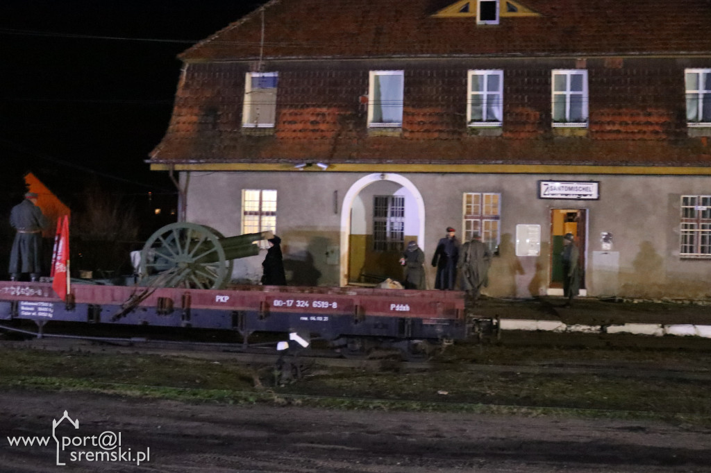 Odbicie przez Powstańców dworca w Zaniemyślu