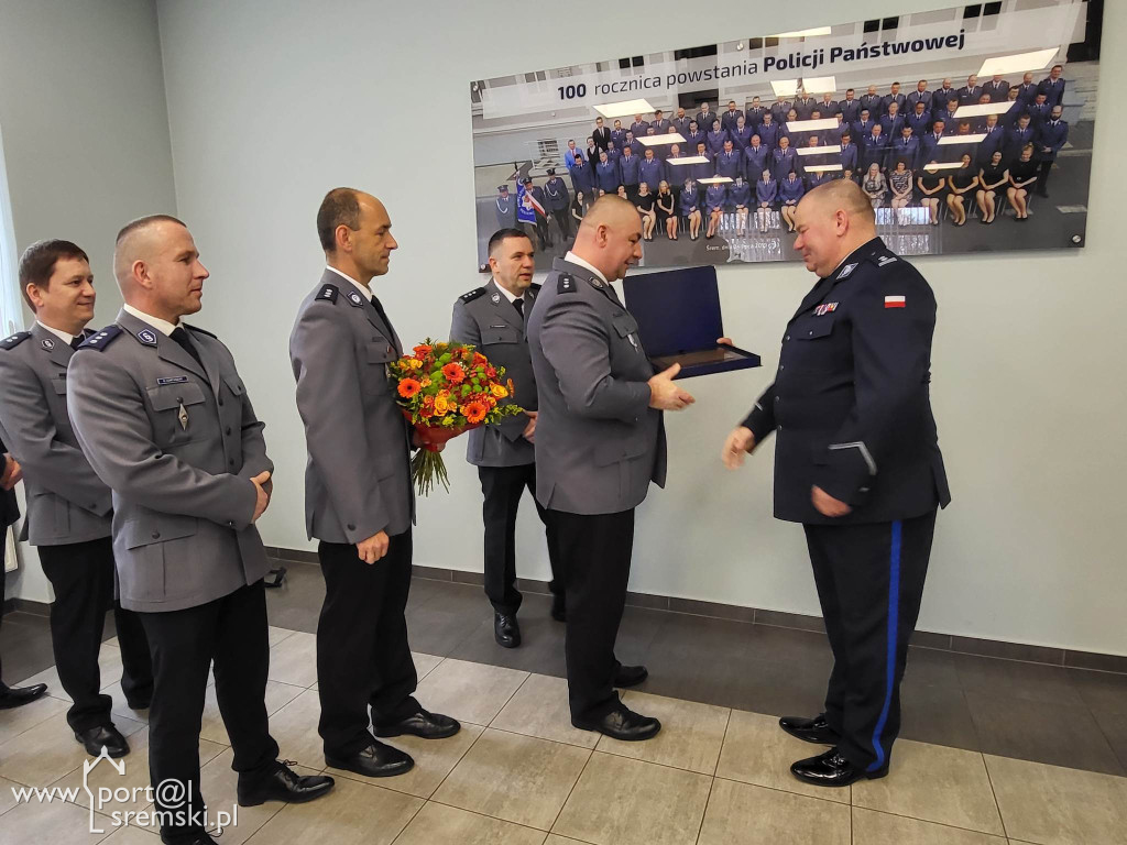 Mł. insp. Konrad Bartłomiejczak - pożegnanie