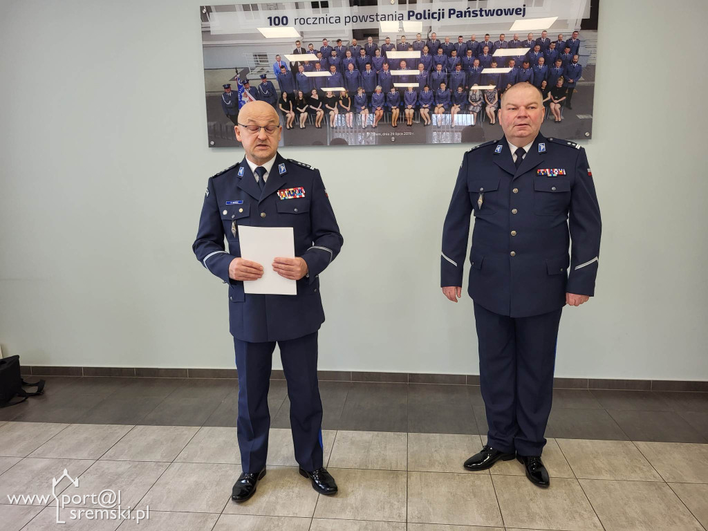 Mł. insp. Konrad Bartłomiejczak - pożegnanie