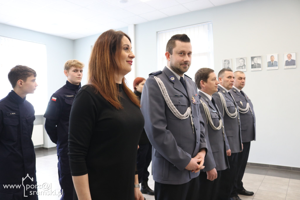 Przekazanie rozkazu w komendzie w Śremie