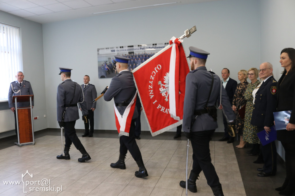 Przekazanie rozkazu w komendzie w Śremie