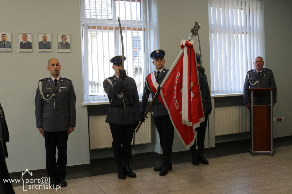 Przekazanie rozkazu w komendzie w Śremie