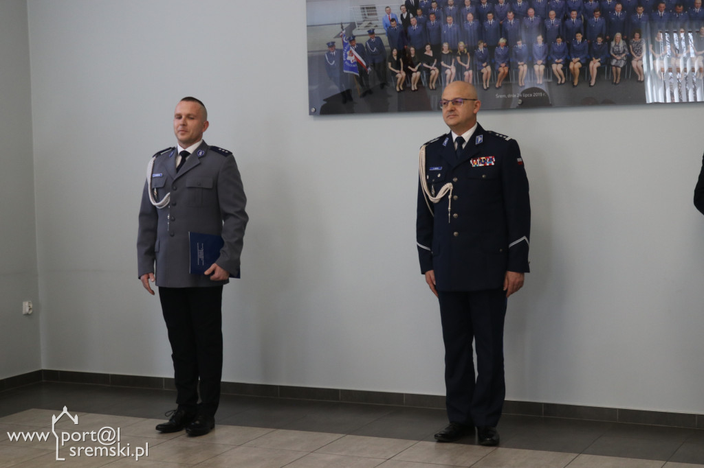 Przekazanie rozkazu w komendzie w Śremie