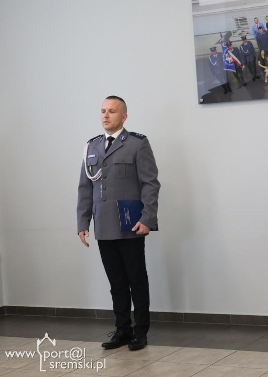 Przekazanie rozkazu w komendzie w Śremie