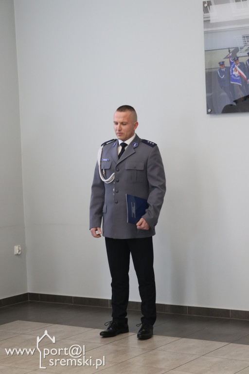 Przekazanie rozkazu w komendzie w Śremie