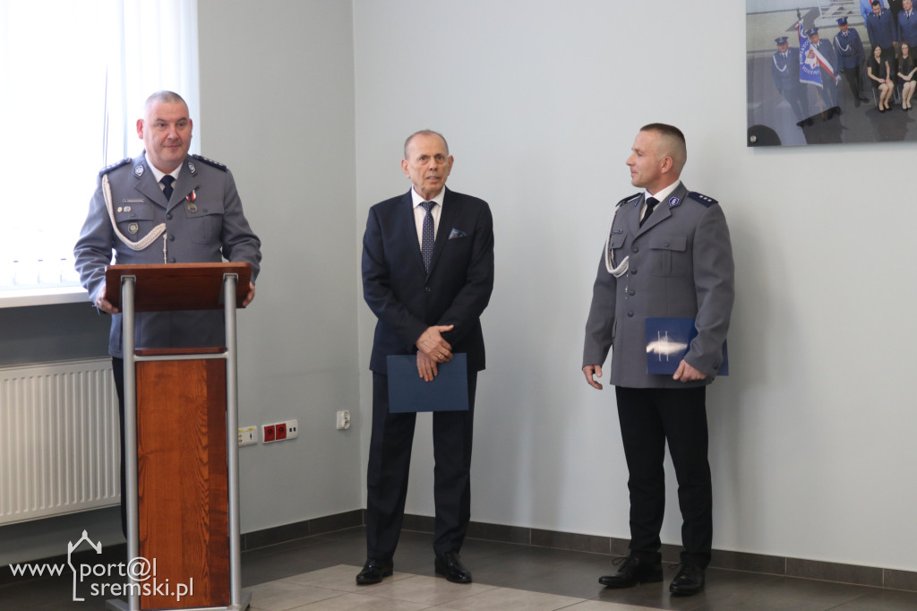 Przekazanie rozkazu w komendzie w Śremie