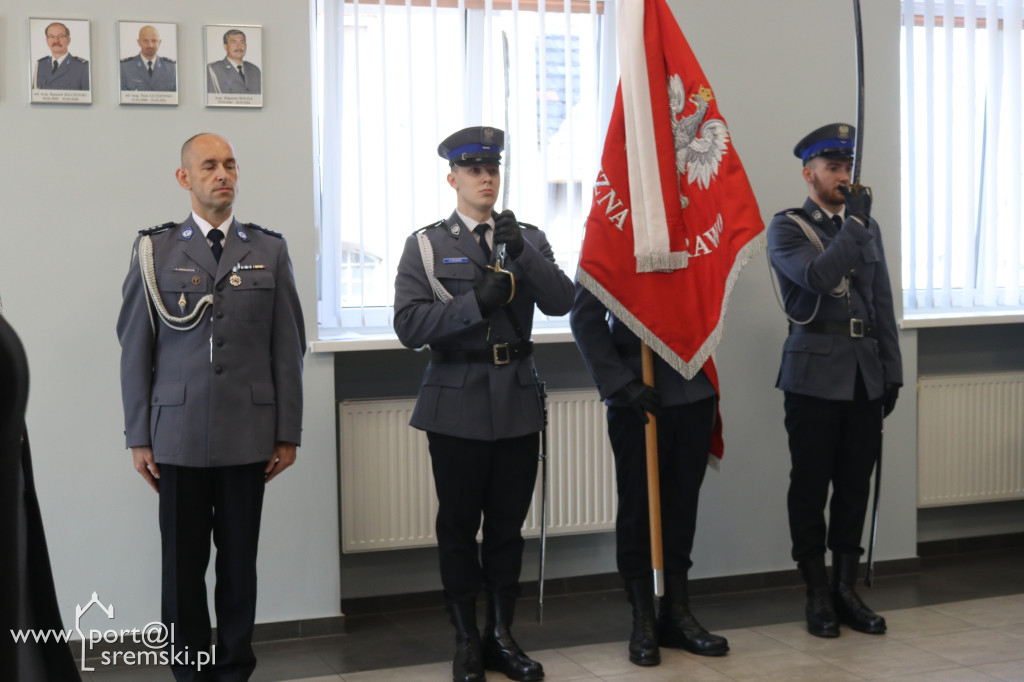 Przekazanie rozkazu w komendzie w Śremie