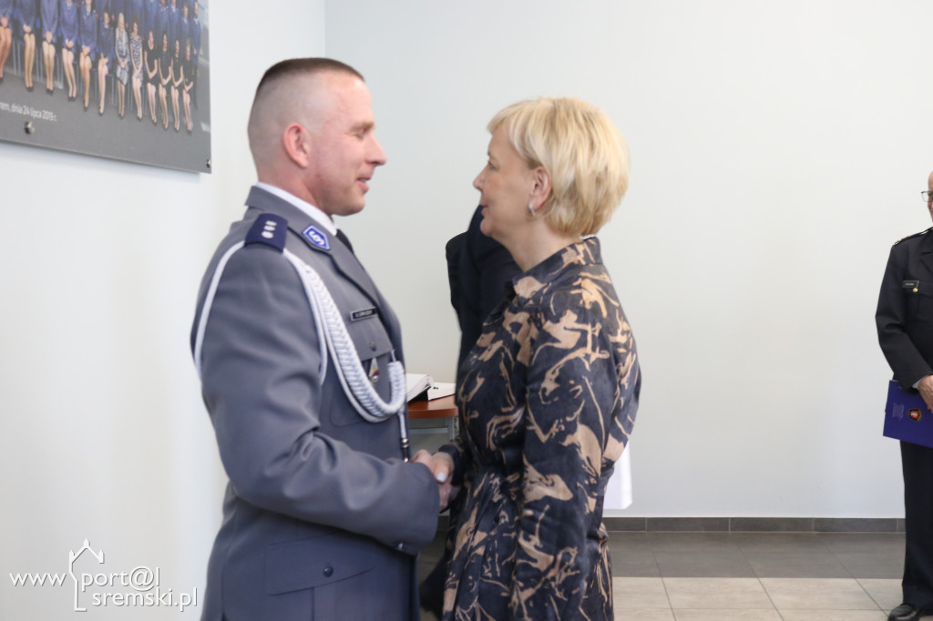 Przekazanie rozkazu w komendzie w Śremie