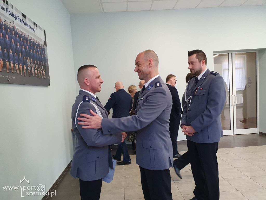 Przekazanie rozkazu w komendzie w Śremie