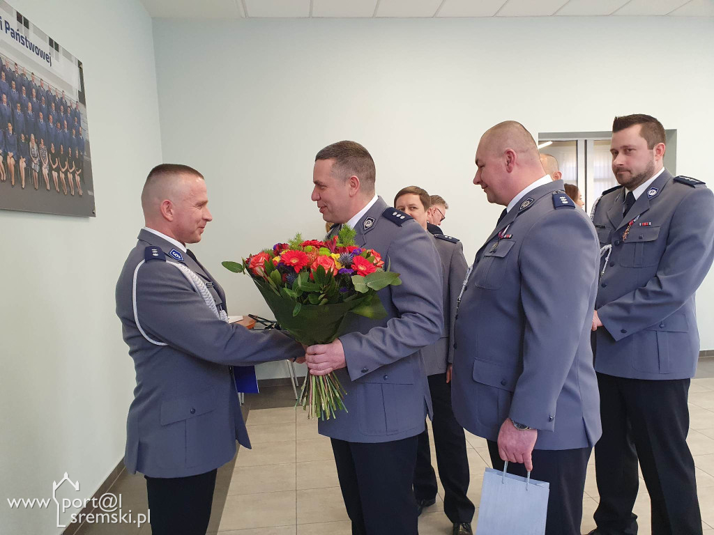 Przekazanie rozkazu w komendzie w Śremie